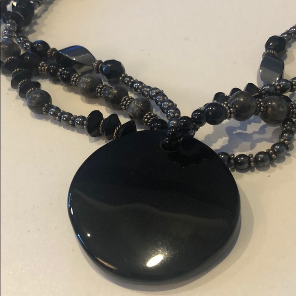 🎁 Sterling silver chunky necklace - Picture 2 of 11